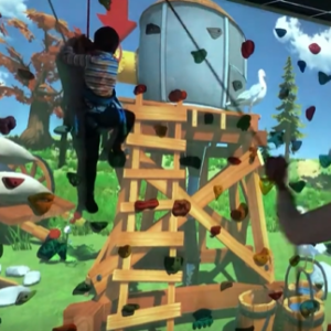 Interactieve Klimwand